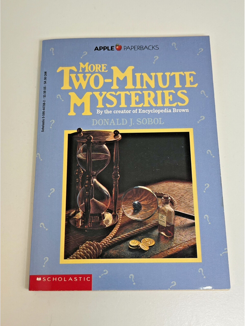 More Two-Minute Mysteries Donald J. Sobol Paperback ISBN 0590447882